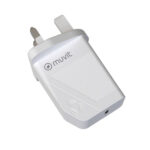 MUVIT FOR CHANGE UK TRAVEL CHARGER 2.4A 12W white - Image 3