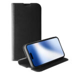 VIVANCO PREMIUM WALLET BOOK CASE IPHONE 15 PRO black