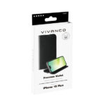 VIVANCO PREMIUM WALLET BOOK CASE IPHONE 15 PLUS black - Image 2