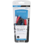 VIVANCO AUDIO CONNECTION CABLE 2x RCA to 2x RCA 2.5m - Image 2