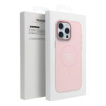 iS METALLIC FRAME MAG COVER IPHONE 15 PRO pink backcover