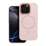 iS METALLIC FRAME MAG COVER IPHONE 15 PRO pink backcover - Image 2