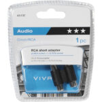 VIVANCO AUDIO ADAPTER 2X RCA TO 2X RCA black - Image 2
