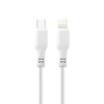 MAXLIFE TYPE C TO LIGHTNING MFI DATA CABLE 27W 1m white - Image 2