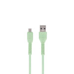 MAXLIFE USB TO TYPE C DATA CABLE 1m 3A green - Image 2
