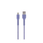 MAXLIFE USB TO TYPE C DATA CABLE 1m 3A purple - Image 2