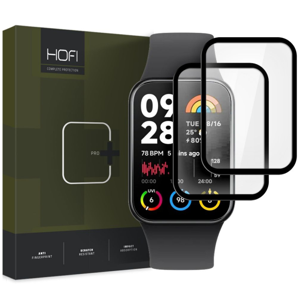HOFI HYBRID GLASS XIAOMI SMART BAND 8 PRO black