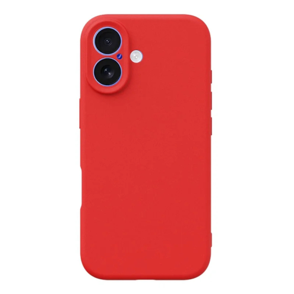 SILICONE BACK BOX IPHONE 17 red backcover