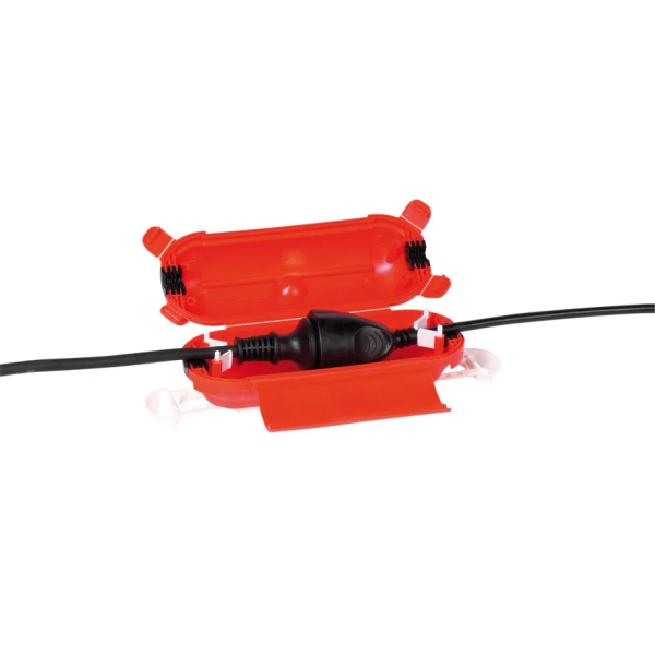 VIVANCO OUTDOOR SAFETY BOX IP44 red