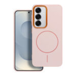 iS METALLIC FRAME MAG COVER SAMSUNG A17 pink backcover - Image 2