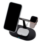 MAXLIFE QI WIRELESS CHARGER 3 in 1 15W black - Image 2