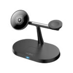 MAXLIFE QI WIRELESS CHARGER 3 in 1 15W black - Image 3