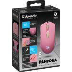 DEFENDER GM-502 PANDORA WIRELESS OPTICAL MOUSE 3200dpi pink - Image 2