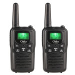 WALKIE TAKIE OSIO 8Km ΕΠΑΝΑΦΟΡΤΙΖΟΜΕΝΟ black SET 2 TEM
