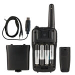 WALKIE TAKIE OSIO 8Km ΕΠΑΝΑΦΟΡΤΙΖΟΜΕΝΟ black SET 2 TEM - Image 3