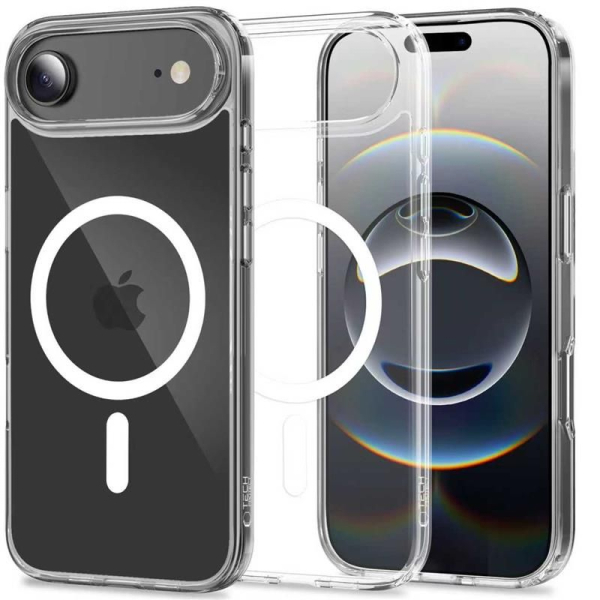 TECH-PROTECT FLEXAIR HYBRID MAGSAFE CASE IPHONE 17 AIR clear backcover
