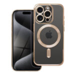 iS TPU MAG ELECTRO IPHONE 15 PRO trans gold backcover - Image 2