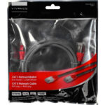 VIVANCO CΑΤ6 UTP NETWORK ETHERNET CABLE RJ45 CABLE 2m red grey - Image 2