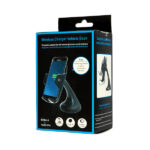 UNIVERSAL CAR HOLDER WITH QI CHARGING K1000 black - Image 3