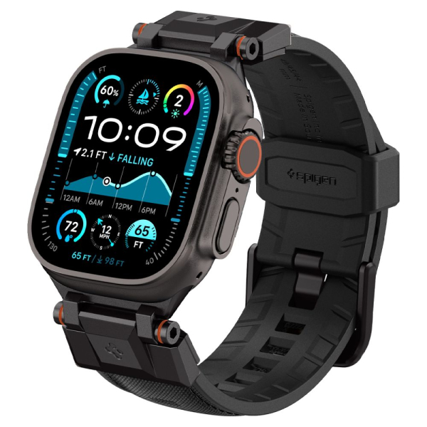 SPIGEN DURRAPRO ARMOR APPLE WATCH 6/7/8/9/SE/ULTRA1 / 2  (44/45/46/49 MM) Black