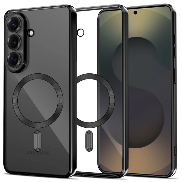 TECH-PROTECT MAGFLEX CASE SAMSUNG S26 shiny black backcover