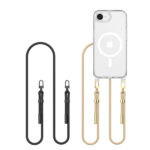 TECH-PROTECT FLEXAIR CHAIN MAG CASE IPHONE 16E / 17E black taupe backcover