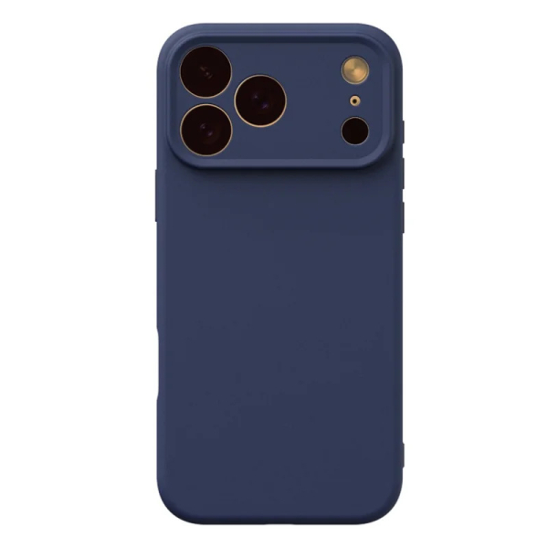 SILICONE BACK BOX IPHONE 17 PRO MAX blue backcover