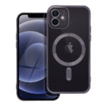 iS TPU MAG ELECTRO IPHONE 12 trans black backcover - Image 2