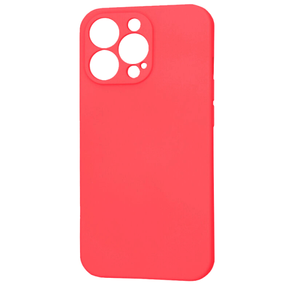 SILICONE BACK BOX IPHONE 16 PRO red backcover