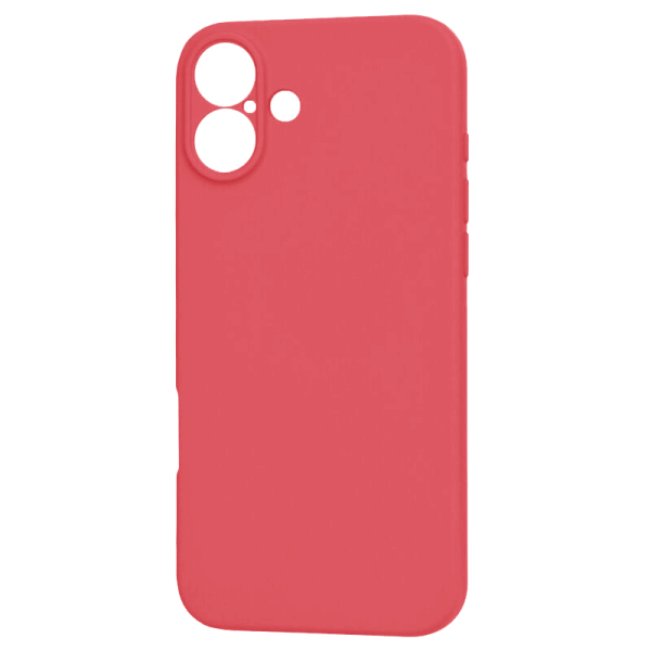 SILICONE BACK BOX IPHONE 16 red backcover