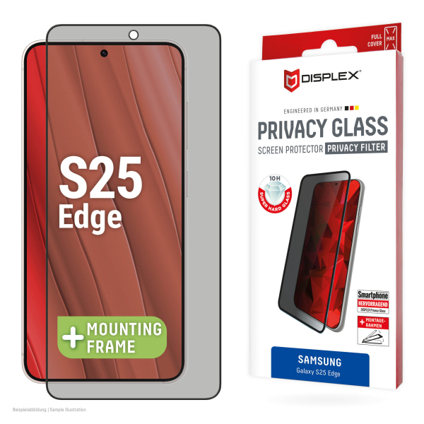 DISPLEX REAL GLASS 3D CURVED SAMSUNG S25 EDGE PRIVACY