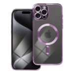 iS TPU MAG ELECTRO IPHONE 15 PRO MAX trans purple backcover - Image 2