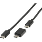 VIVANCO TRAVEL CHARGER TYPE C PORT + DATA CABLE TYPE C 30W FOR NOTEBOOK black - Image 2