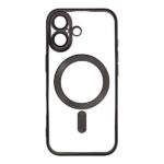 iS TPU MAG ELECTRO IPHONE 17 trans black backcover - Image 2