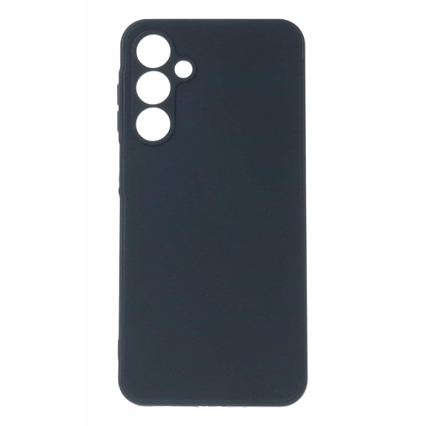 SILICONE BACK BOX SAMSUNG A36 5G black backcover