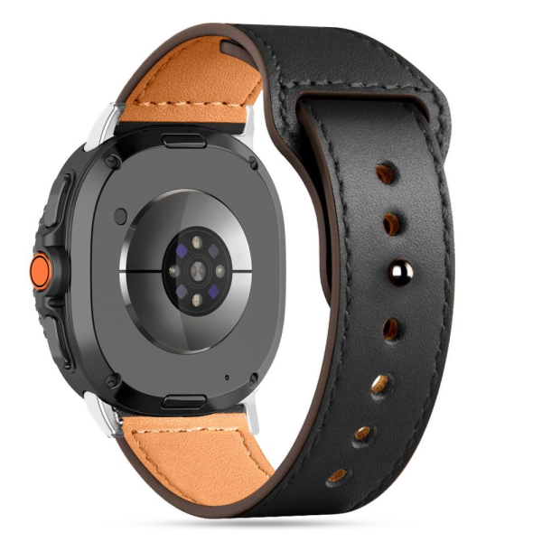 TECH-PROTECT REPLACMENT BAND LEATHERFIT FOR SAMSUNG WATCH 8/CLASSIC 40/44/46mm black