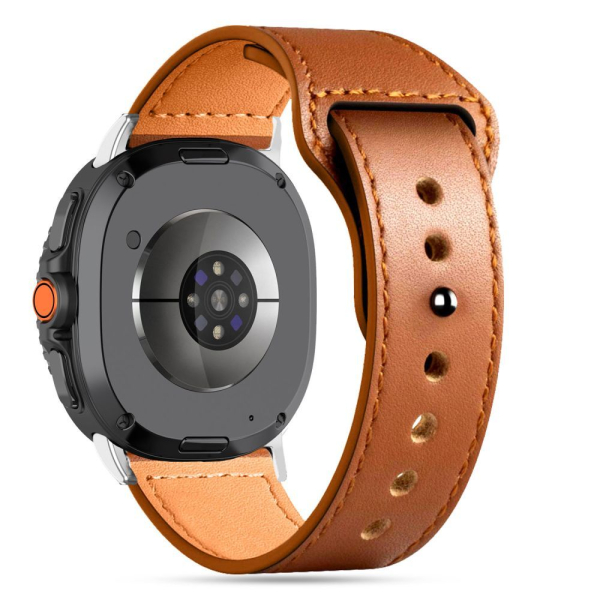 TECH-PROTECT REPLACMENT BAND LEATHERFIT FOR SAMSUNG WATCH 8/CLASSIC 40/44/46mm brown