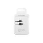 ORIGINAL SAMSUNG DATA CABLE USB TO TYPE C 1.5m black - Image 2