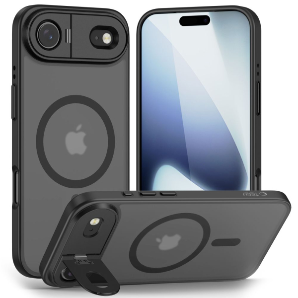TECH-PROTECT MAGSTAND CASE IPHONE 17 AIR matte black backcover