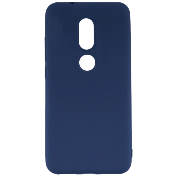 SENSO SOFT TOUCH NOKIA X6 blue backcover