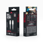 MAXLIFE TYPE C TO TYPE C DATA CABLE 60W 2m white