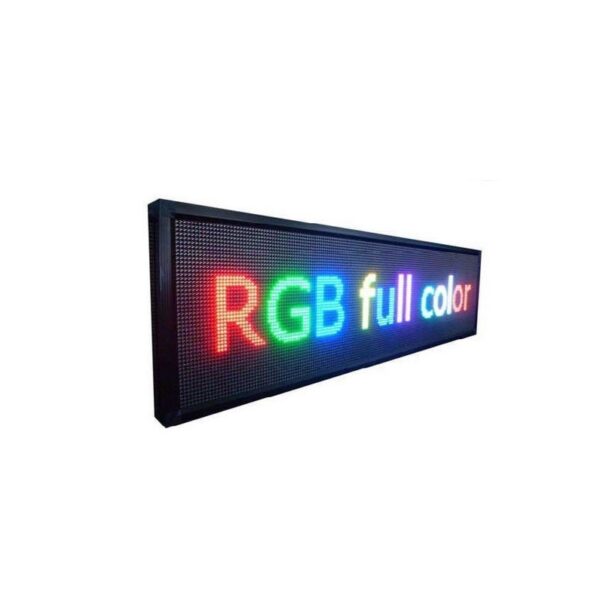 Πινακίδα LED - Μονής όψης - RGB - 103cm×40cm - IP67