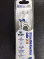 Καλώδιο ήχου - 3.5mm Jack σε AUX - CT412 - 3m - 122074 - Image 2
