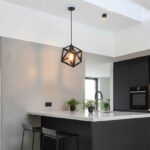 Φωτιστικό οροφής "Cub" μαύρο μέταλλο 22x28 - Image 2