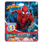 Giga Block Σετ Ζωγραφικής Marvel Spiderman 5 Σε 1 Για 3+ Χρονών