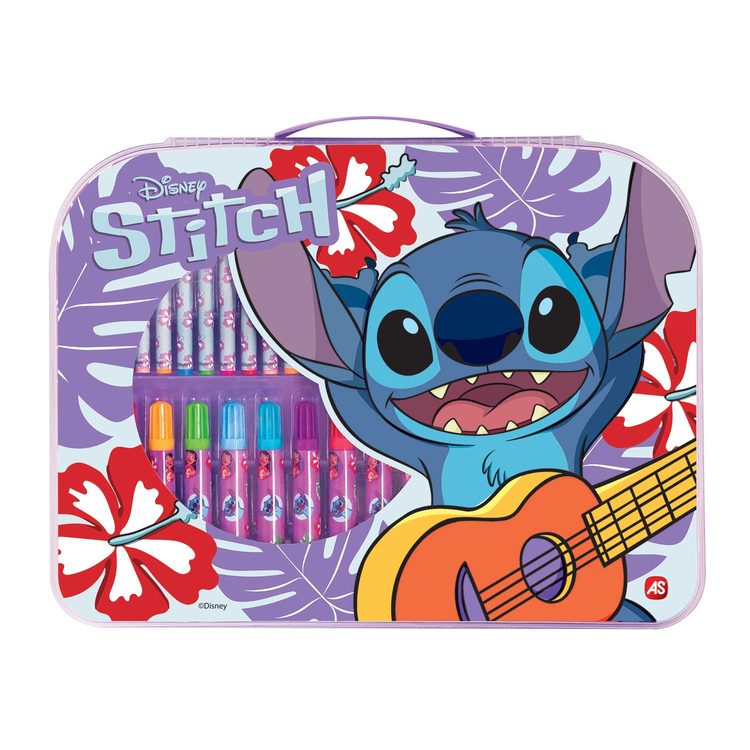102366232-679b7178d1129c420b64ee13_1738243037 AS Art Case Σετ Ζωγραφικής Disney Stitch Για 3+ Χρονών - Image 1