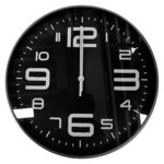 Ρολόι Τοίχου με 3d Αριθμούς Μισοί Μεγάλοι Μισοί Μικροί ø30cm Homie 322094 - Image 2