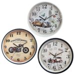 Ρολόι Αντίκα Αυτοκίνητο & Μηχανή ø30cm Homie 322096
