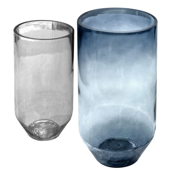 Βάζο Γυάλινο Οβάλ 22x13cm Homie 322108