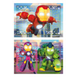 Clementoni Παιδικό Παζλ Super Color IronMan And His Awesome Friends 2x20 τμχ - Image 3
